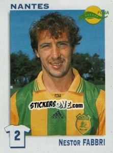 Cromo Nestor Fabbri - FOOT 1999-2000 - Panini