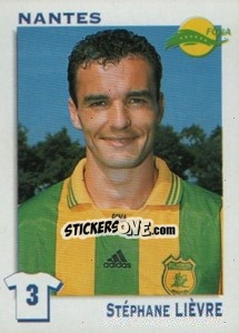 Sticker Stephane Lievre - FOOT 1999-2000 n. 241 - Panini