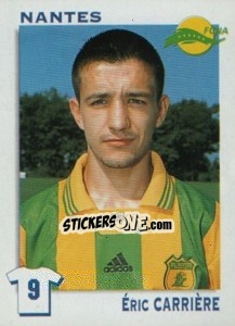 Figurina Eric Carriere - FOOT 1999-2000 - Panini