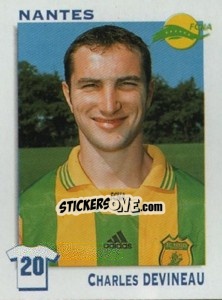 Sticker Charles Devineau - FOOT 1999-2000 - Panini