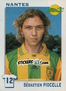 Cromo Sebastien Piocelle - FOOT 1999-2000 - Panini