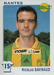 Sticker Nicolas Savinaud - FOOT 1999-2000 n. 247 - Panini