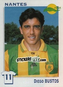 Sticker Diego Bustos - FOOT 1999-2000 - Panini