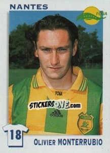 Sticker Olivier Monterrubio - FOOT 1999-2000 n. 251 - Panini