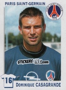 Sticker Dominique Casagrande - FOOT 1999-2000 - Panini