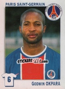 Sticker Godwin Okpara - FOOT 1999-2000 n. 261 - Panini