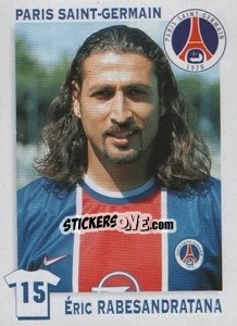 Sticker Eric Rabesandratana - FOOT 1999-2000 n. 262 - Panini