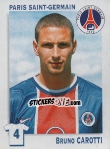 Figurina Bruno Carotti - FOOT 1999-2000 - Panini