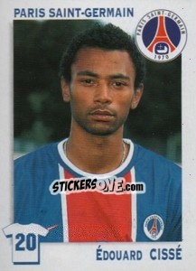Sticker Edouard Cisse - FOOT 1999-2000 n. 265 - Panini