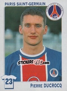 Sticker Pierre Ducrocq - FOOT 1999-2000 - Panini