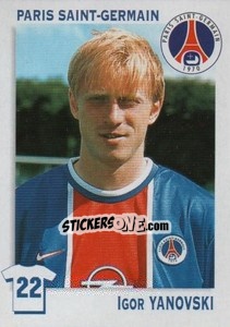 Sticker Igor Yanovski - FOOT 1999-2000 - Panini