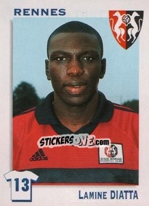 Figurina Lamine Diatta - FOOT 1999-2000 - Panini