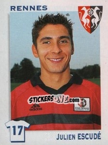 Sticker Julien Escude - FOOT 1999-2000 n. 282 - Panini