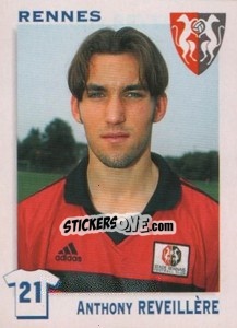 Sticker Anthony Reveillere - FOOT 1999-2000 n. 283 - Panini