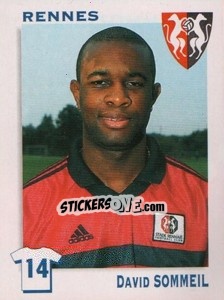 Sticker David Sommeil - FOOT 1999-2000 - Panini