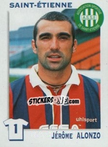 Sticker Jerome Alonzo - FOOT 1999-2000 n. 298 - Panini