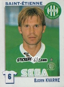 Sticker Bjorn Kvarme - FOOT 1999-2000 n. 300 - Panini