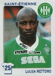 Cromo Lucien Mettomo - FOOT 1999-2000 n. 302 - Panini