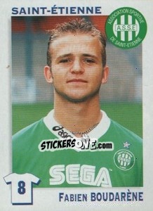 Sticker Fabien Boudarene - FOOT 1999-2000 n. 305 - Panini