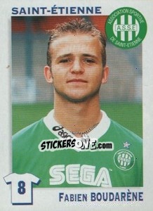 Sticker Fabien Boudarene - FOOT 1999-2000 - Panini