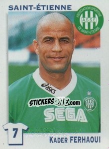 Cromo Kader Ferhaoui - FOOT 1999-2000 - Panini