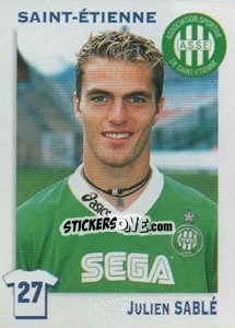 Cromo Julien Sable - FOOT 1999-2000 - Panini