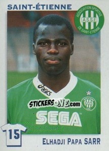 Sticker Pape Sarr - FOOT 1999-2000 n. 310 - Panini