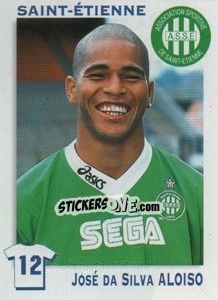 Figurina Jose da Silva Aloiso - FOOT 1999-2000 - Panini