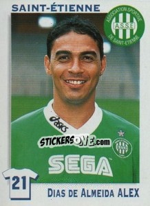 Sticker Dias de Almeida Alex - FOOT 1999-2000 - Panini