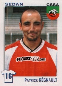 Sticker Patrick Regnault - FOOT 1999-2000 - Panini