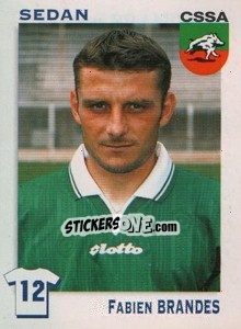 Sticker Fabien Brandes - FOOT 1999-2000 n. 321 - Panini