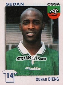 Sticker Oumar Dieng - FOOT 1999-2000 n. 323 - Panini