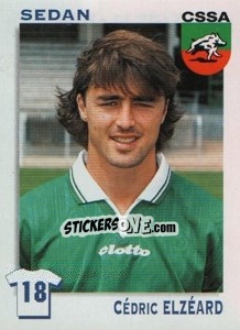 Sticker Cedric Elzeard - FOOT 1999-2000 n. 324 - Panini