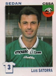 Figurina Luis Satorra - FOOT 1999-2000 n. 327 - Panini