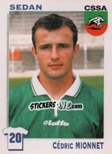 Sticker Cedric Mionnet - FOOT 1999-2000 n. 335 - Panini