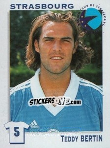 Sticker Teddy Bertin - FOOT 1999-2000 - Panini