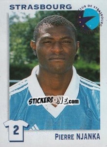 Sticker Pierre Njanka - FOOT 1999-2000 n. 345 - Panini