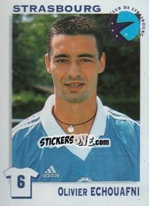 Sticker Olivier Echouafni - FOOT 1999-2000 n. 349 - Panini