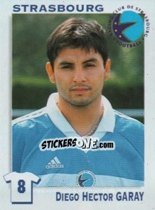 Sticker Diego Hector Garay - FOOT 1999-2000 n. 350 - Panini