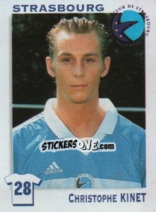 Figurina Christophe Kinet - FOOT 1999-2000 n. 351 - Panini