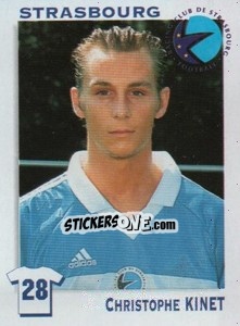 Figurina Christophe Kinet - FOOT 1999-2000 - Panini