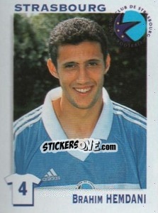 Cromo Brahim Hemdani - FOOT 1999-2000 - Panini