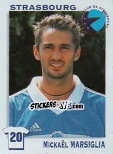 Sticker Mickael Marsiglia - FOOT 1999-2000 - Panini