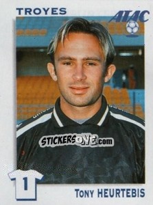 Figurina Tony Heurtebis - FOOT 1999-2000 - Panini