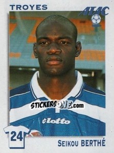 Cromo Seikou Berthe - FOOT 1999-2000 - Panini