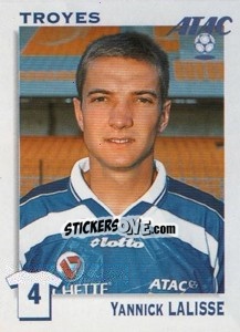 Figurina Yannick Lalisse - FOOT 1999-2000 - Panini