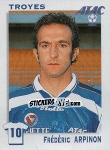 Sticker Frederic Arpinon - FOOT 1999-2000 - Panini