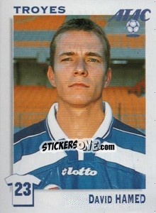 Sticker David Hamed - FOOT 1999-2000 n. 370 - Panini