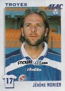 Sticker Jerome Monier - FOOT 1999-2000 - Panini