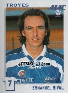 Sticker Emmanuel Rival - FOOT 1999-2000 n. 373 - Panini